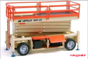 Piattaforma verticale a Forbice Diesel Liftlux 260-25