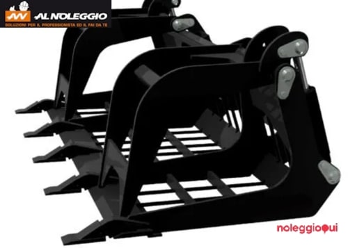 Noleggio Dingo con pinza idraulica