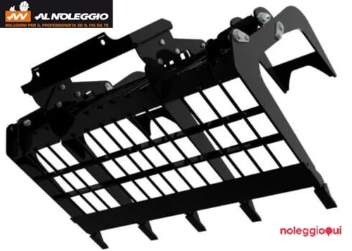 Noleggio Dingo con pinza idraulica