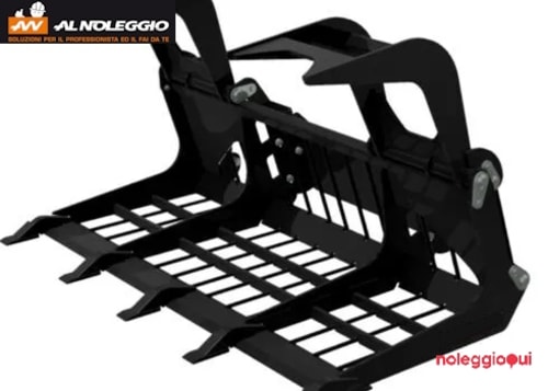 Noleggio Dingo con pinza idraulica