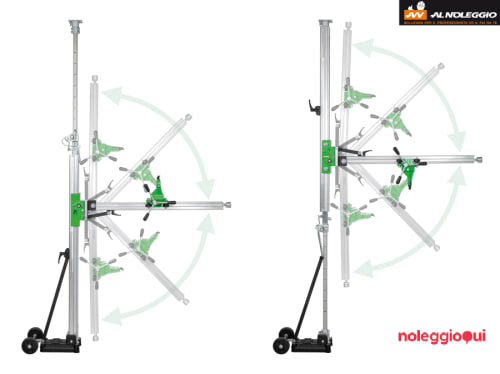 Noleggio Supporto colonna telescopica per carotatrice