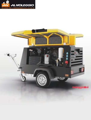 Noleggio Motocompressore potente da cantiere