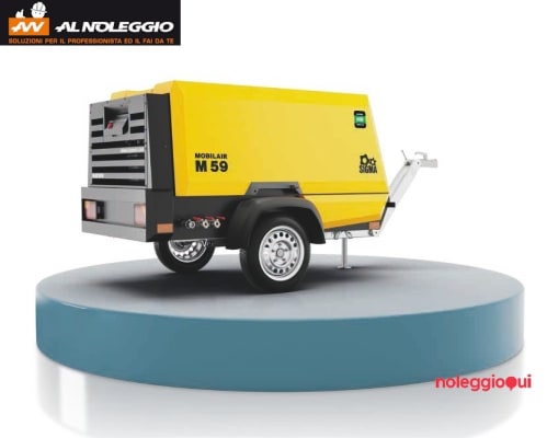 Noleggio Motocompressore potente da cantiere