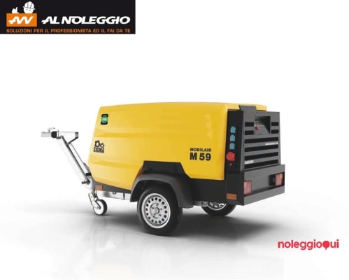 Noleggio Motocompressore potente da cantiere