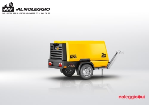 Noleggio Motocompressore potente da cantiere