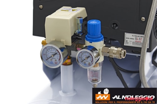 Noleggio Compressore professionale a basso rumore 70LT