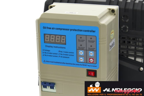 Noleggio Compressore professionale a basso rumore 70LT