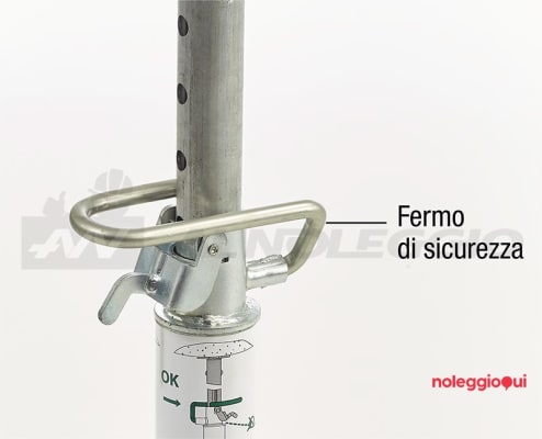 Noleggio Puntelli di misura media per cantieri