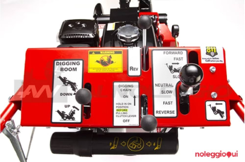 Noleggio Catenaria semovente idraulica profondità max 45cm