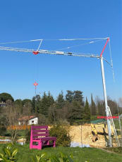 Gru Edile a Torre da 40 a 70 mt e Gru Edili Automontanti da 15 a 40 mt