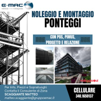 Ponteggio a Telaio e Multidirezionale con Servizio di Montaggio e Documentazione