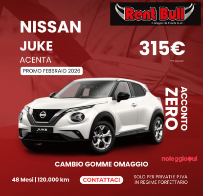 Noleggio Lungo termine Nissan Juke