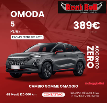 Noleggio Lungo termine nuova Omoda 5