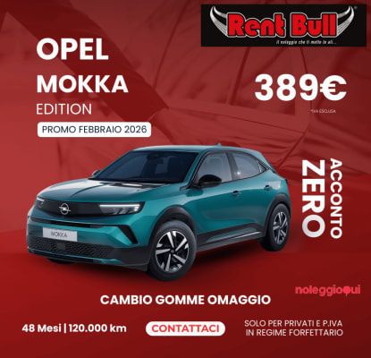Noleggio Lungo termine nuova Opel Mokka