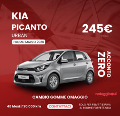 Kia Picanto Urban: la city car ideale, ora in promo