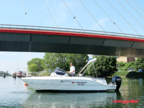 Noleggio Barca A7 Eolo 22 WA + Mercury F150 EFI (con patente)
