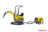 Noleggio Mini Escavatore Wacker Neuson 803 Dual Power