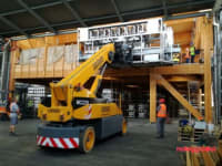 Noleggio GRU ELETTRICA CON FORCHE PORTATA 100 Q.LI