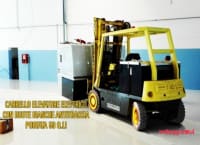 Noleggio CARRELLO ELEVATORE ELETTRICO 50 Q.LI RUOTE BIANCHE ANTITRACCIA