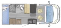 Noleggio Camper 4 posti